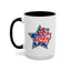 4th of July Mug - 4th of July Star Flag