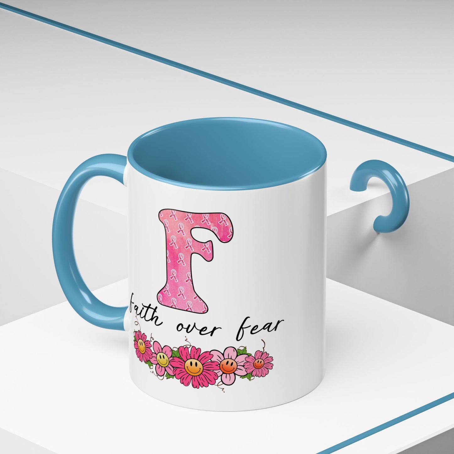 Religious Mug - Faith Over Fear