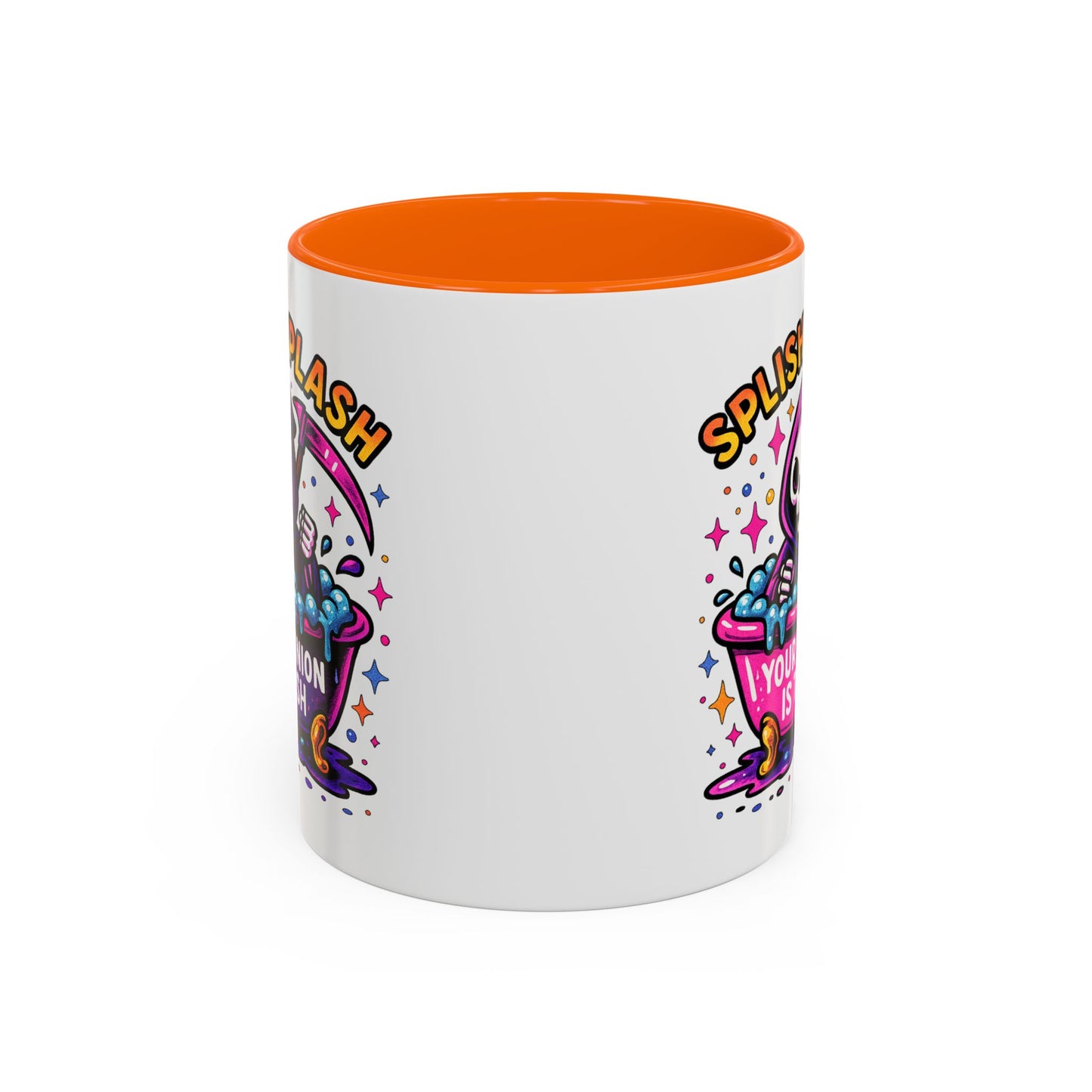 Humor Mug - Splish Splash Your Opinion is Trash