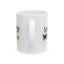 Artistic Mug - Felted Butterflies