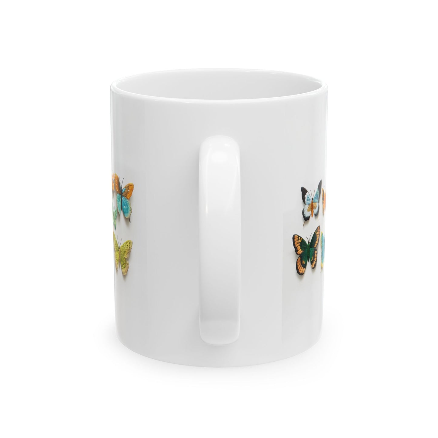 Artistic Mug - Felted Butterflies