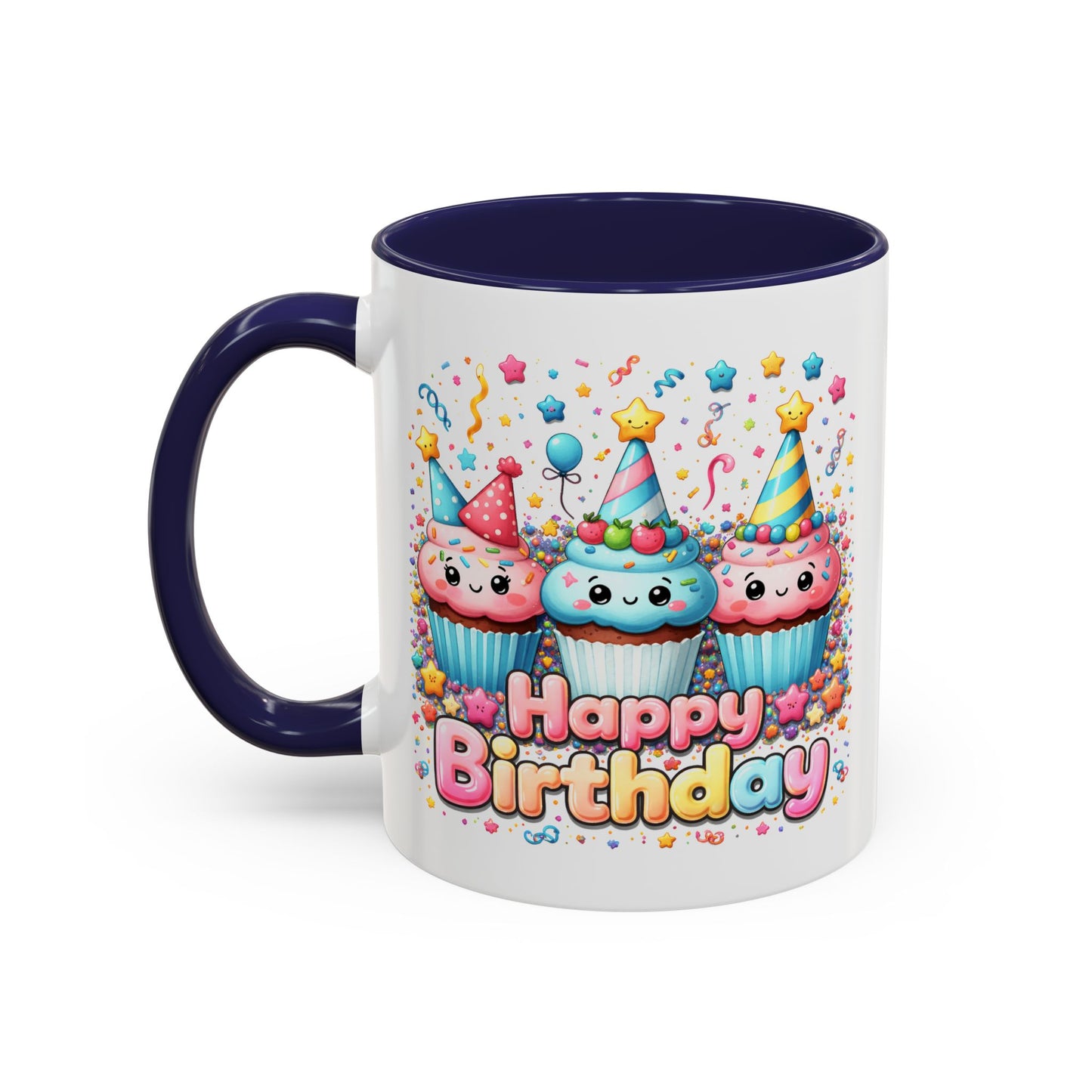 Birthday Mug - Cute Cupcakes