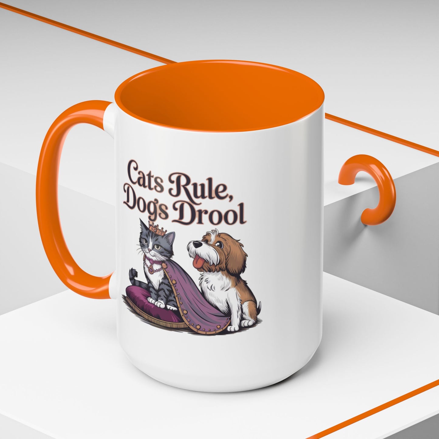 Animal Mug - Cats Rule Dogs Drool