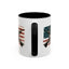 4th of July Mug - Skull Guns Flag