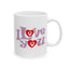 Anniversary Mug - I Love You Graphic