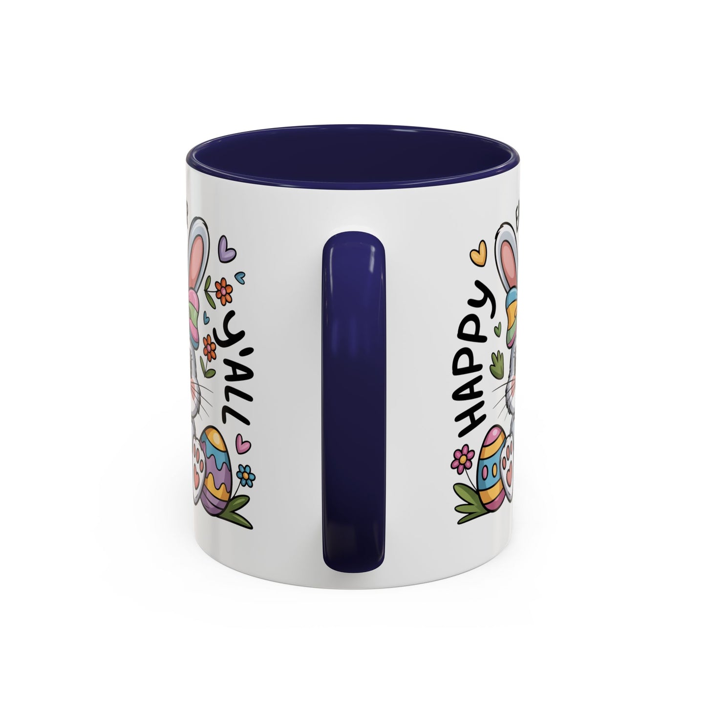 Easter Mug - Happy Easter Y'all Bunny
