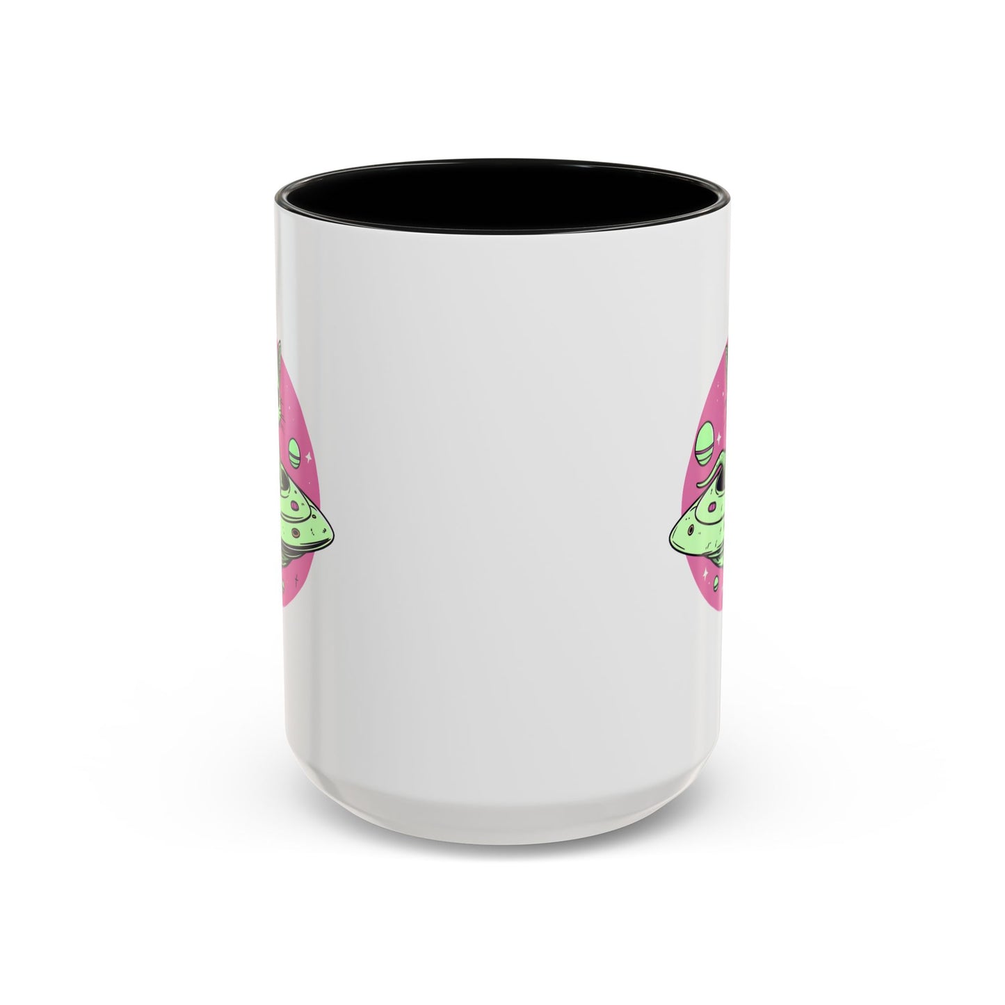 Alien Mug - Flying Saucer Cat