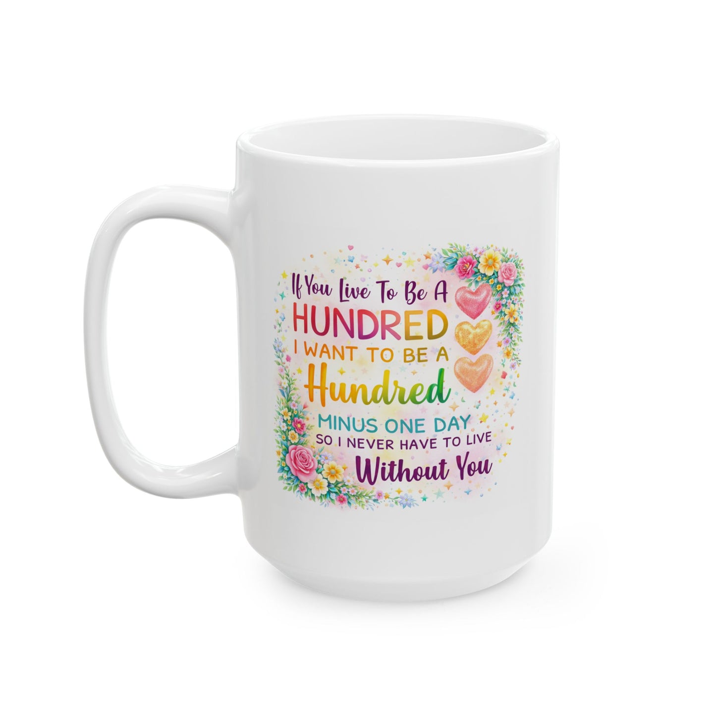 Anniversary Mug - If You Live To Be