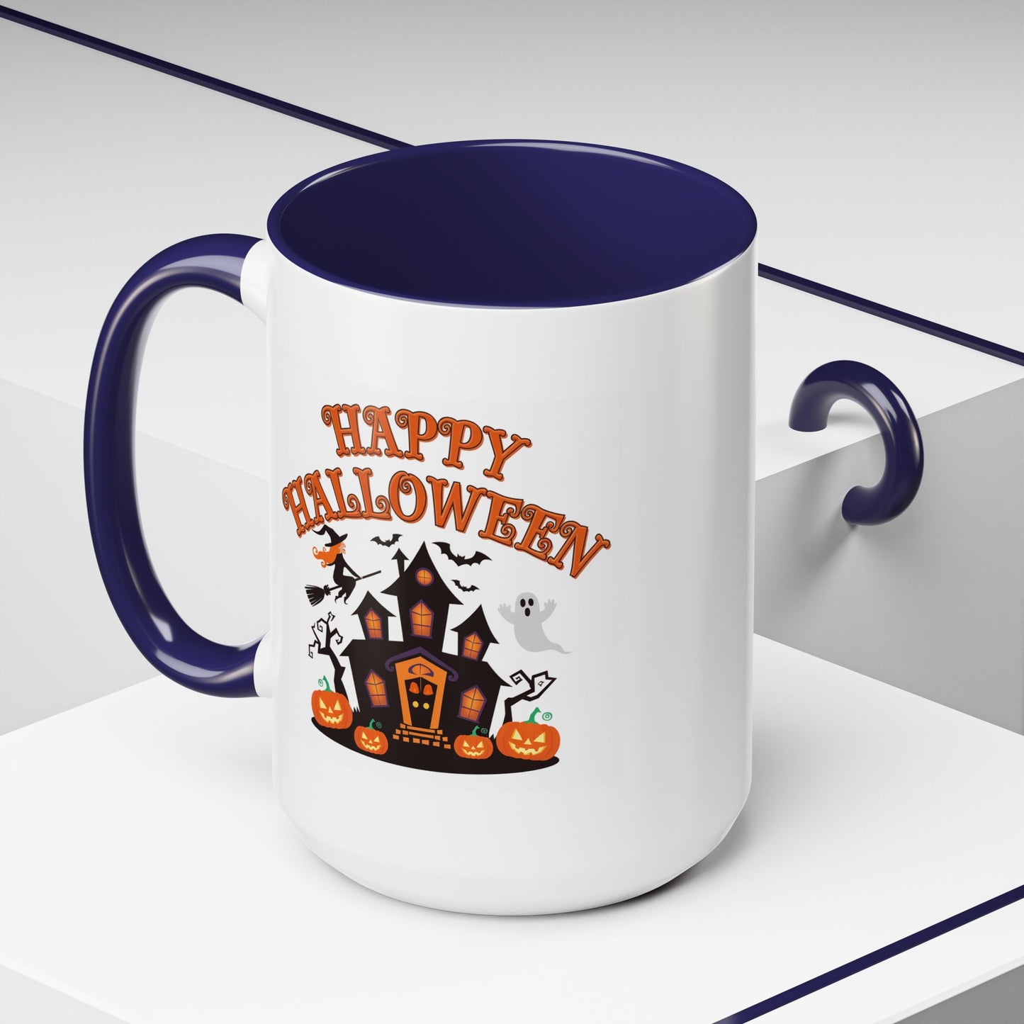 Halloween Mug - Happy Halloween Ghost House