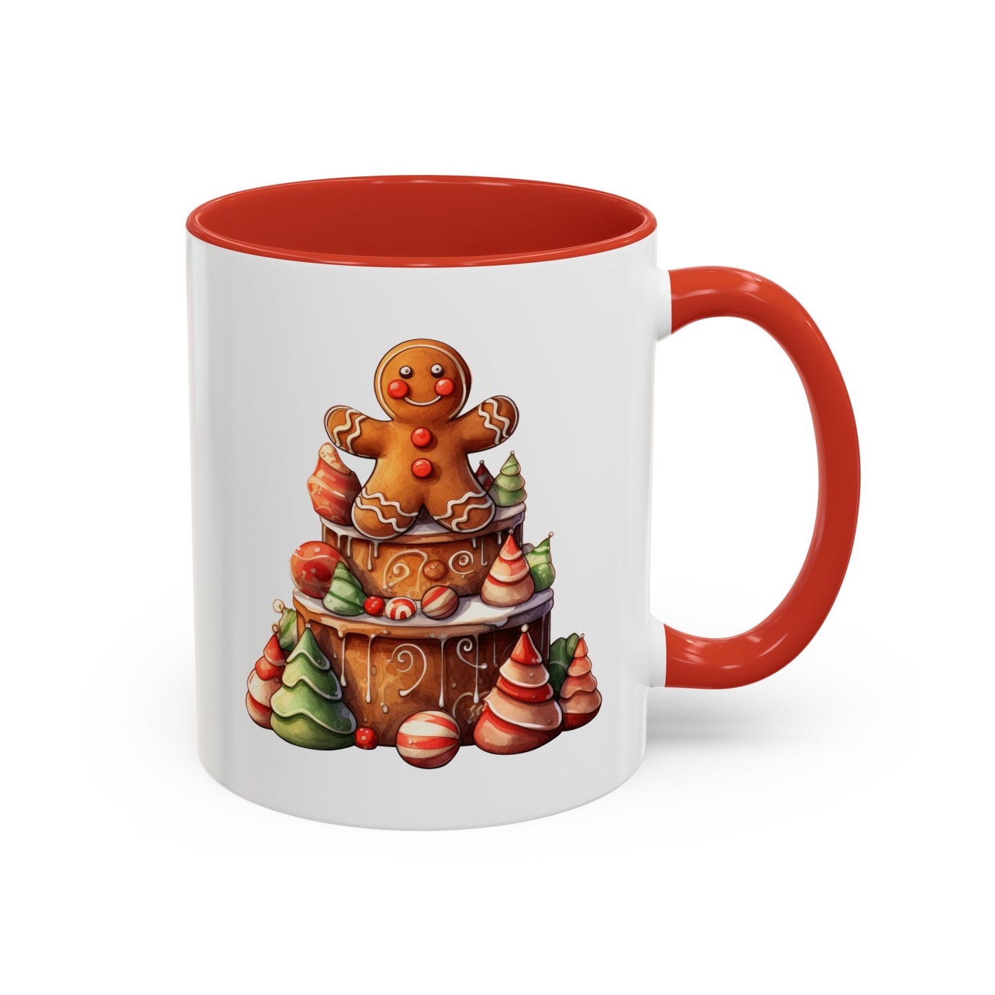 Christmas Mug - Gingerbread Man Cake