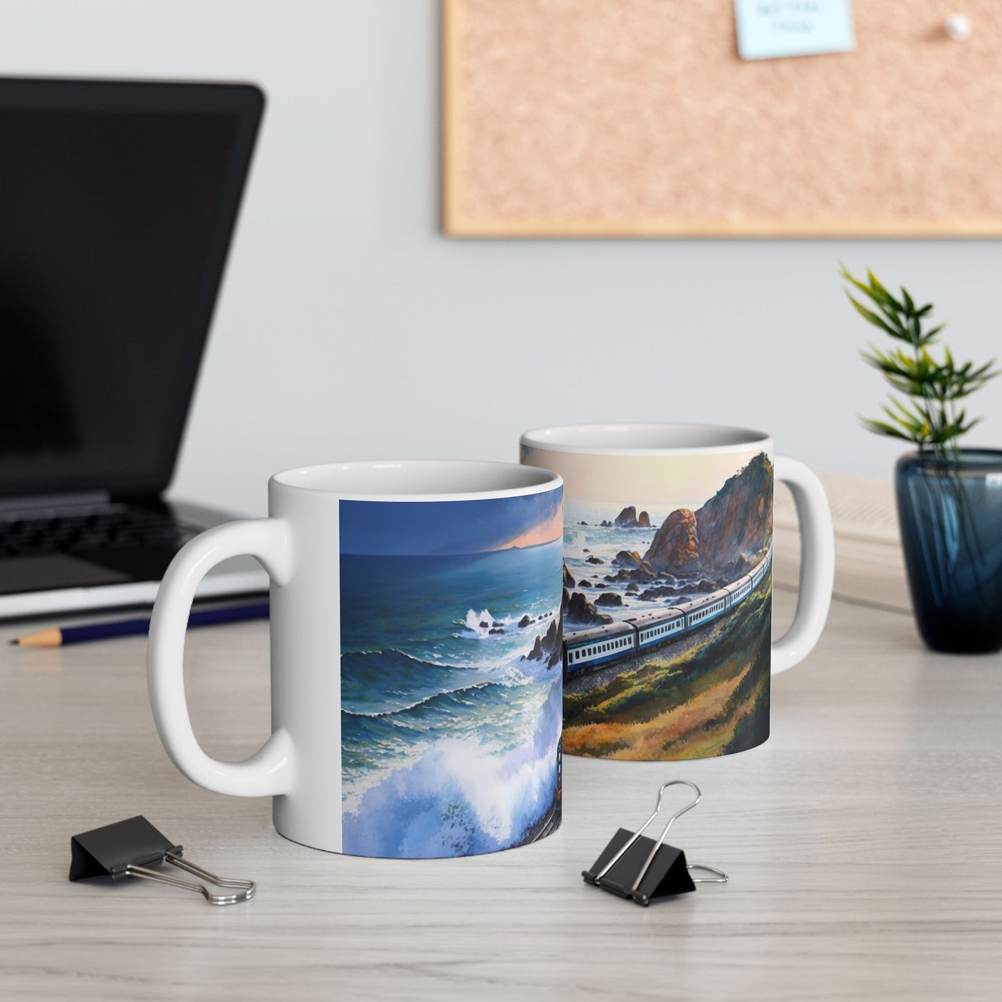 Adventure Mug - Train Journey 4
