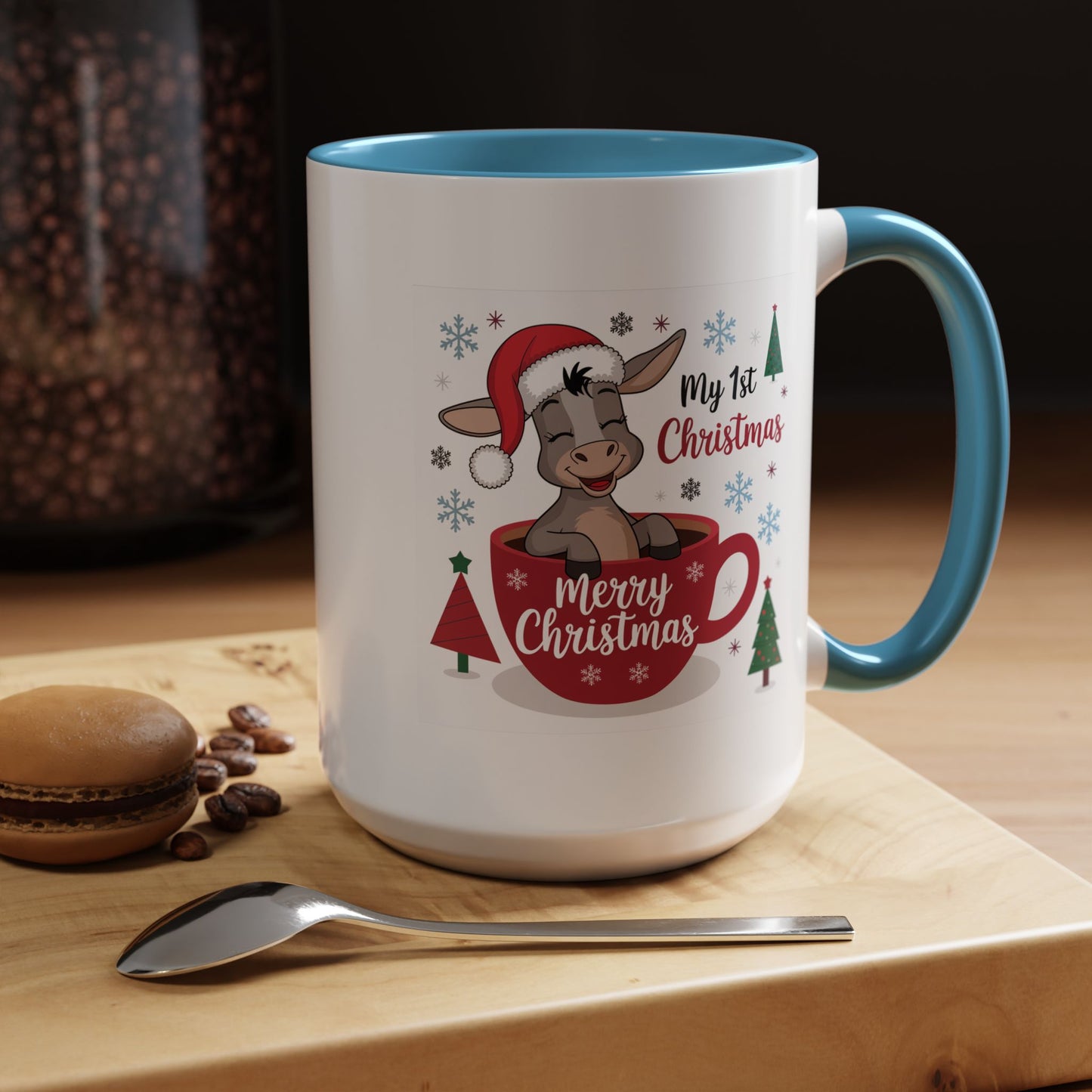 Christmas Mug - My First Christmas Donkey Cup
