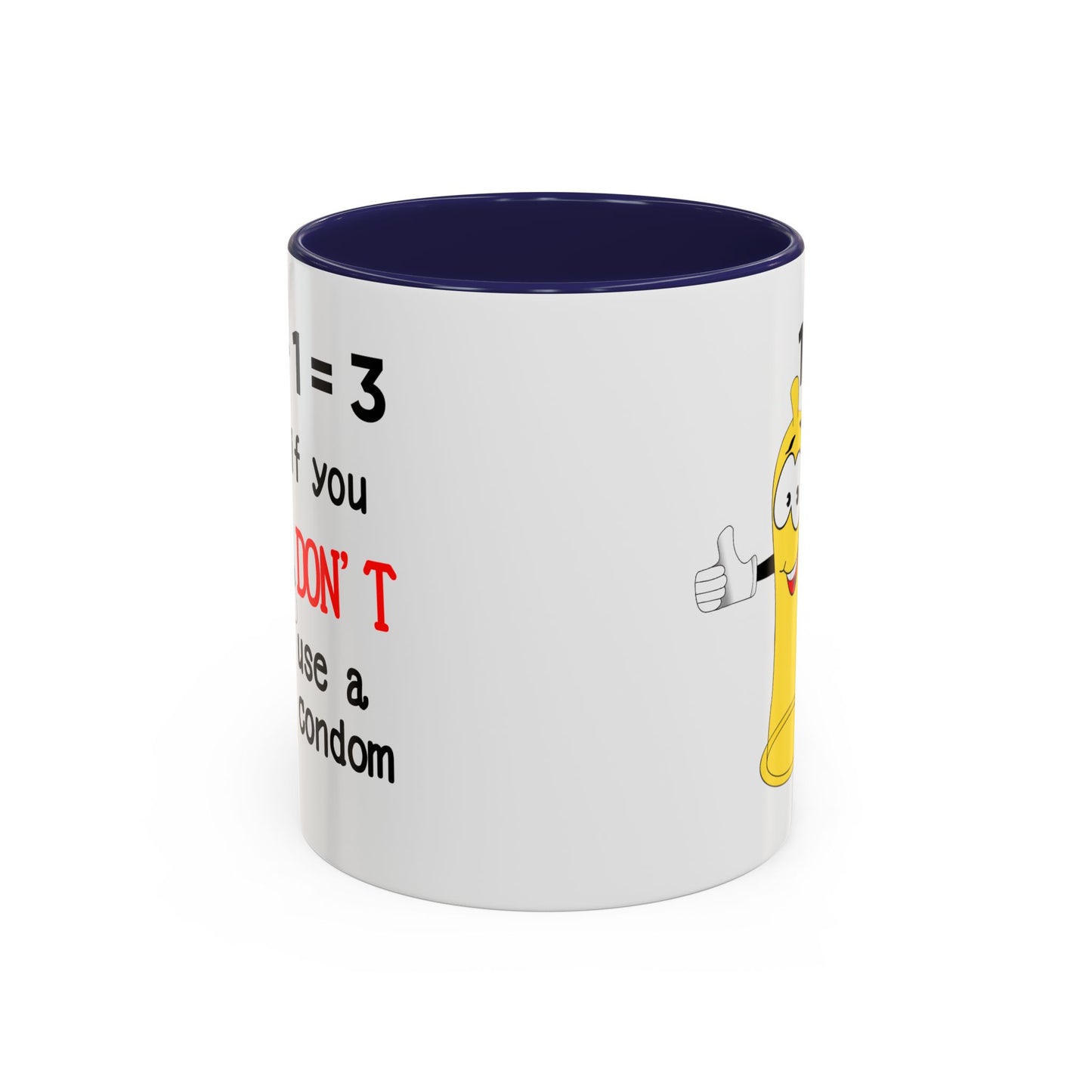 Adult Mug - One Plus One Equals Three