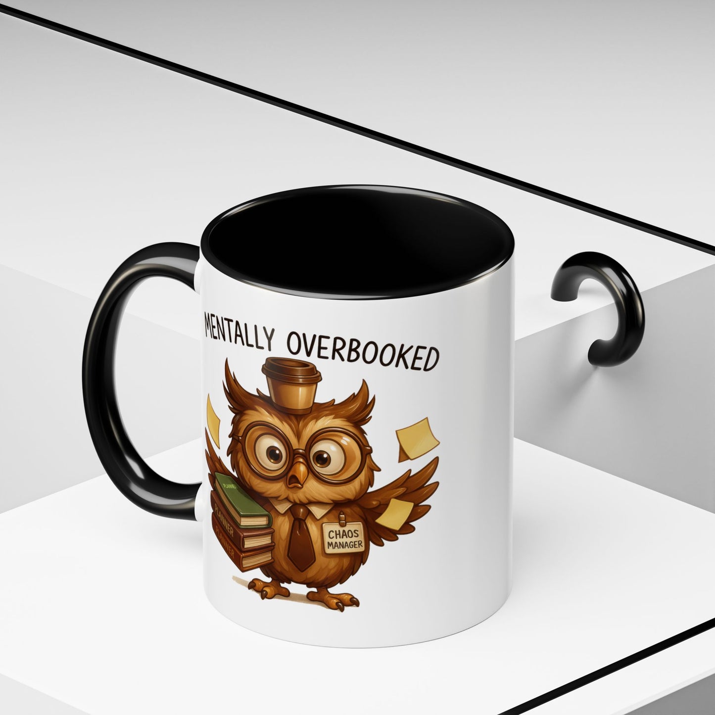 Office Mug - Mentally Overbooked