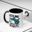 Humor Mug - Feed Me and Tell Me I'm Pretty Shark