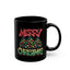 Christmas Mug - Merry Christmas Red & Green Graffiti