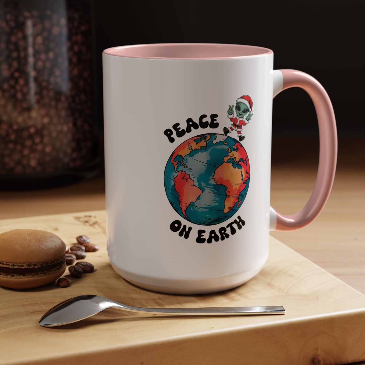 Alien Mug - Peace On Earth