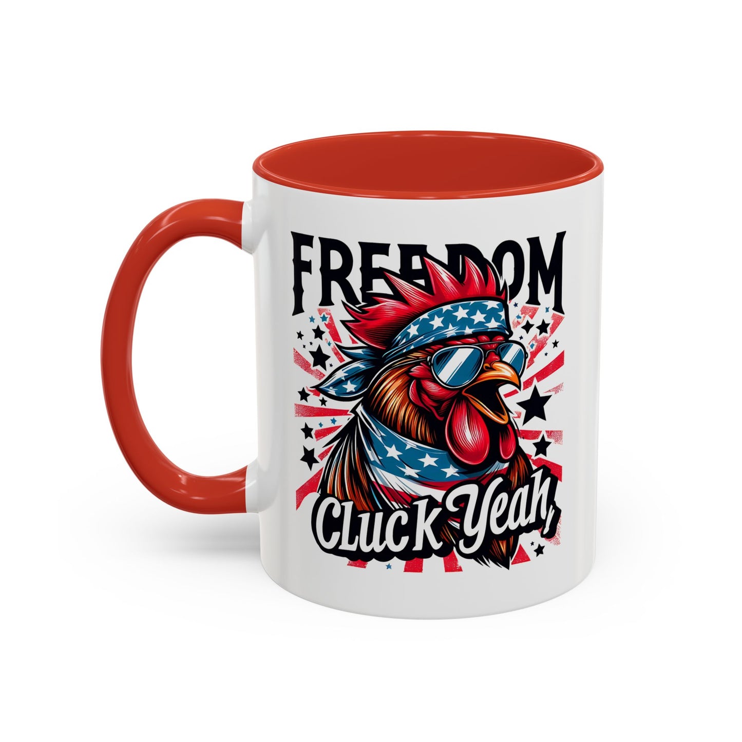 4th of July Mug - Freedom Cluck Yeah!