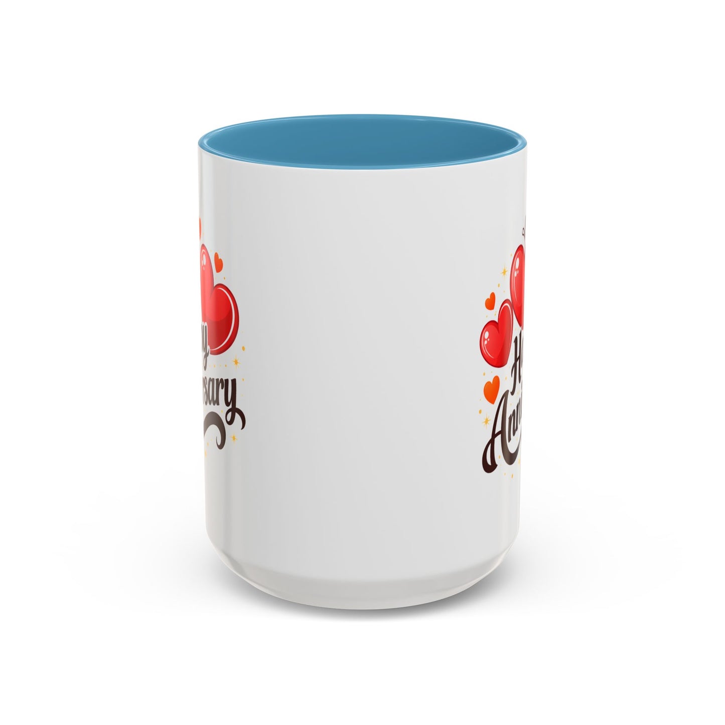Anniversary Mug - Happy Anniversary Hearts