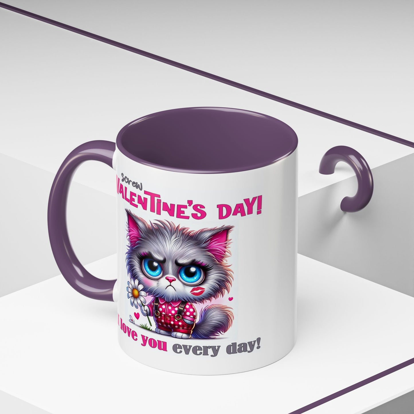 Animal Mug - Screw Valentine's Day