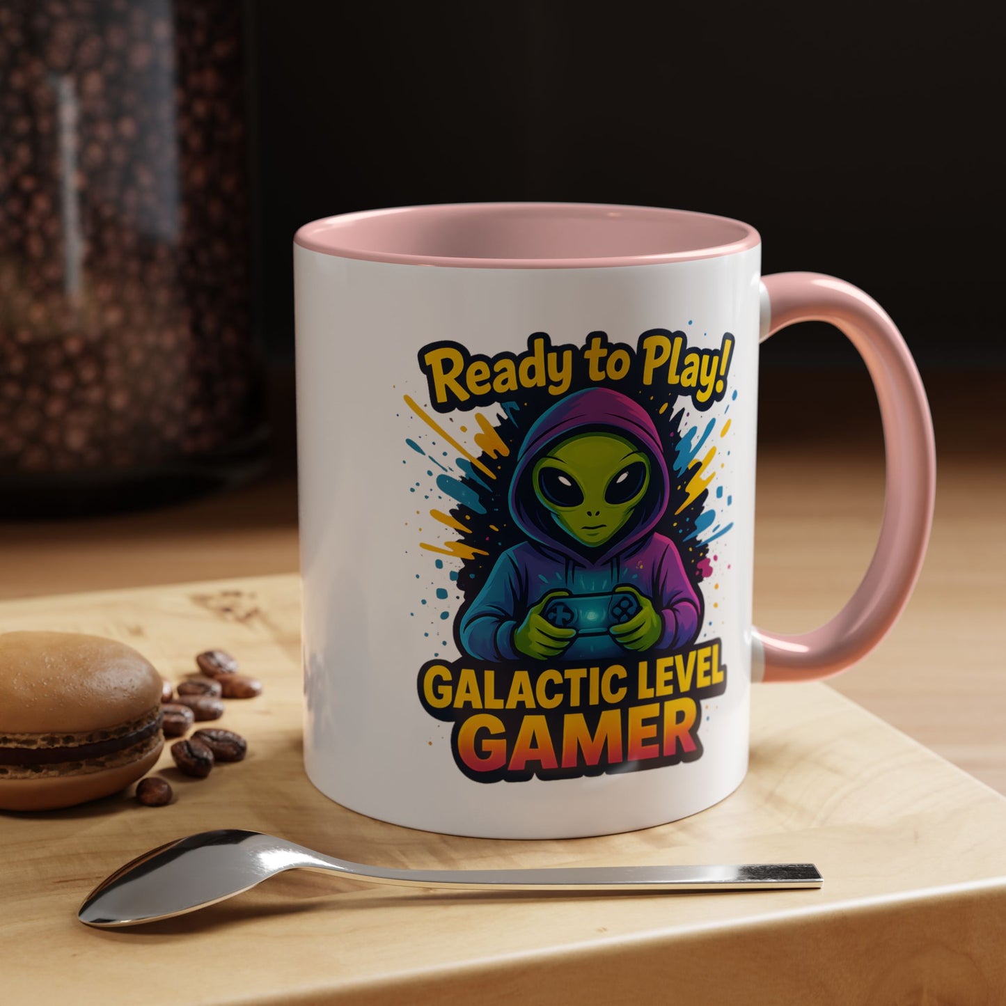 Alien Mug - Galactic Level Gamer