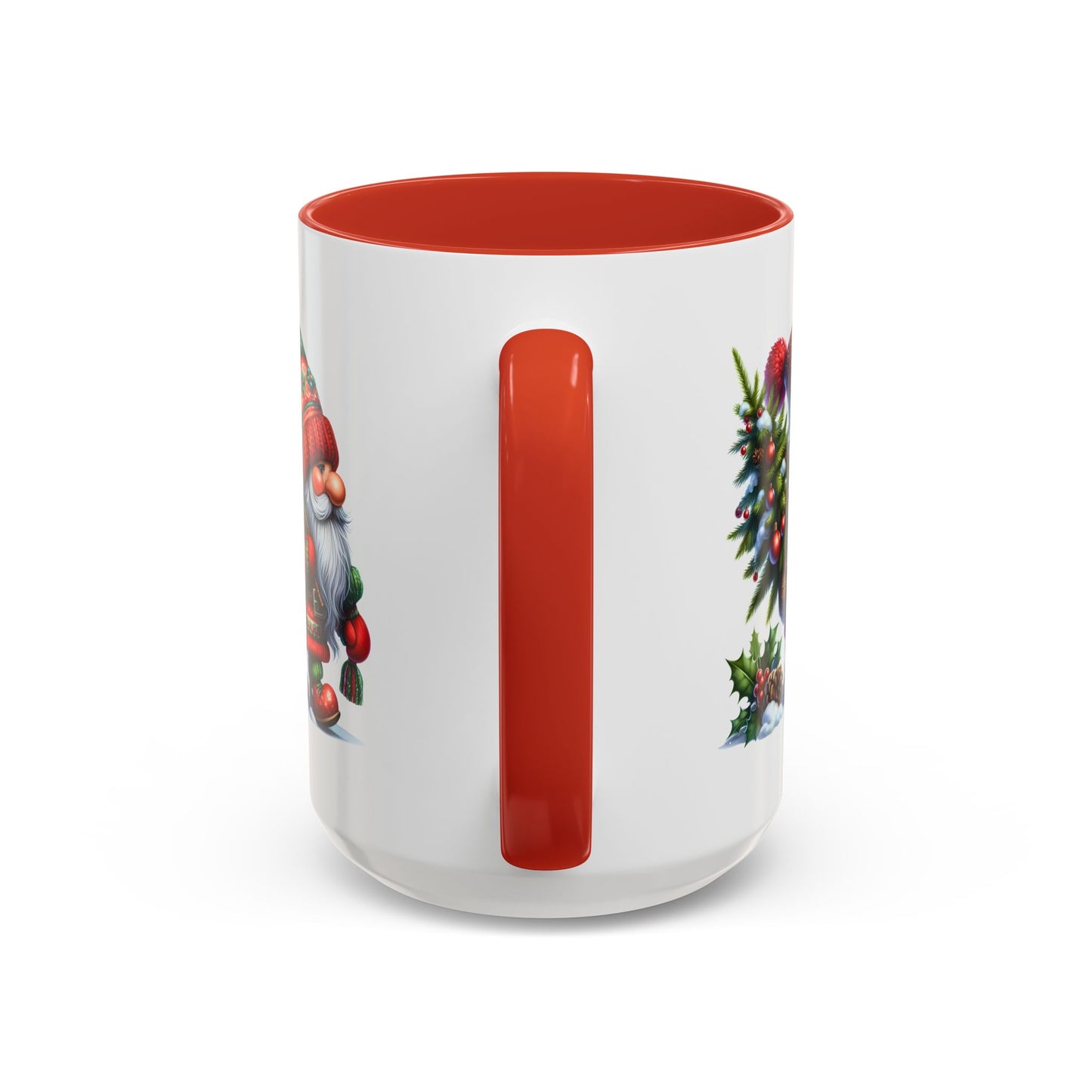 Christmas Mug - Gnome Christmas Tree and Pine Cone