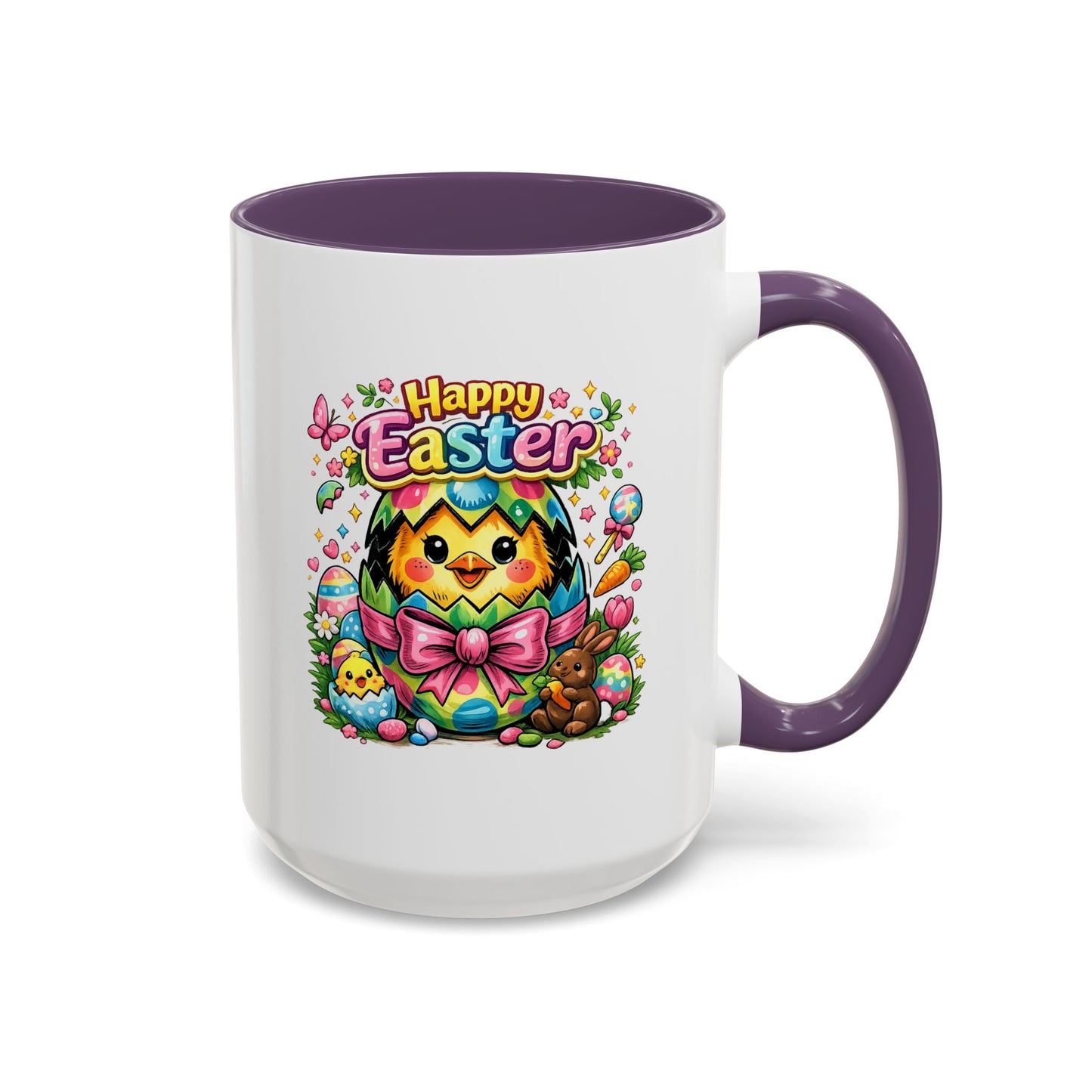 Easter Mug - Happy Easter Chics & Bunny