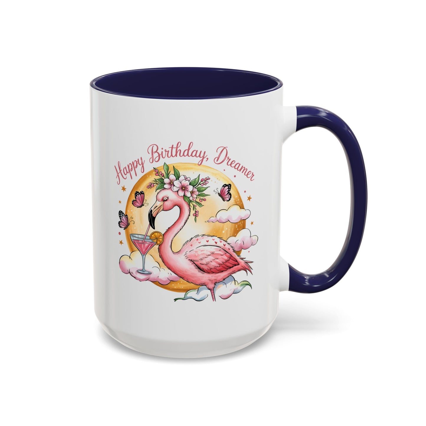 Birthday Mug - Pink Flamingo