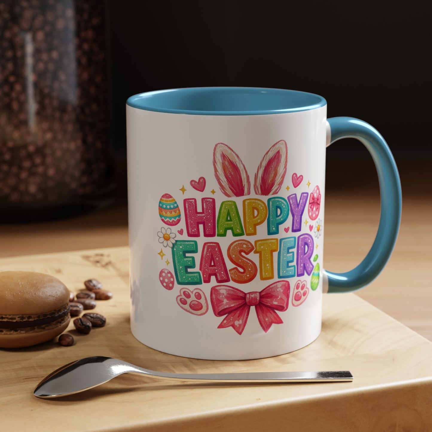 Easter Mug - Bunny Bow
