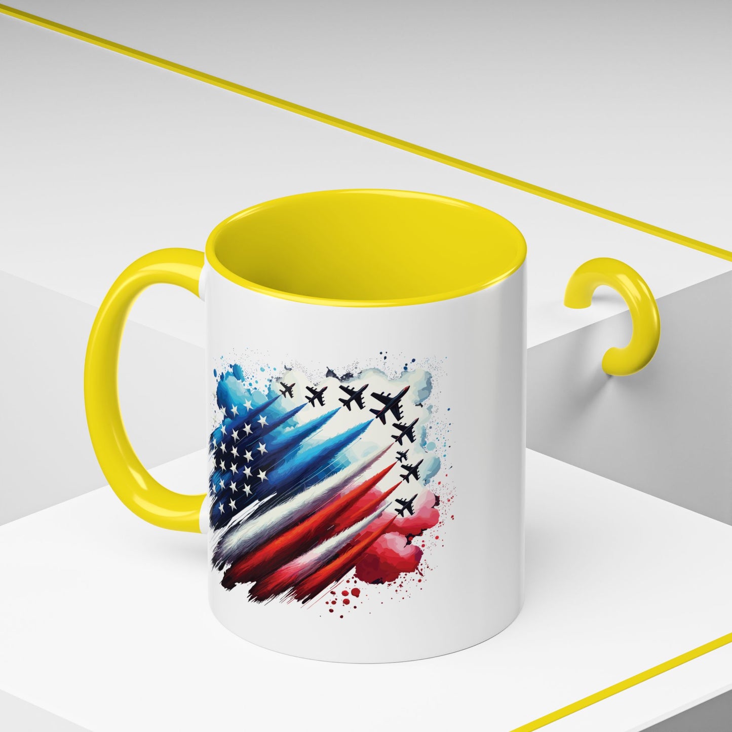 4th of July Mug - Fighter Jets USA Patriotic