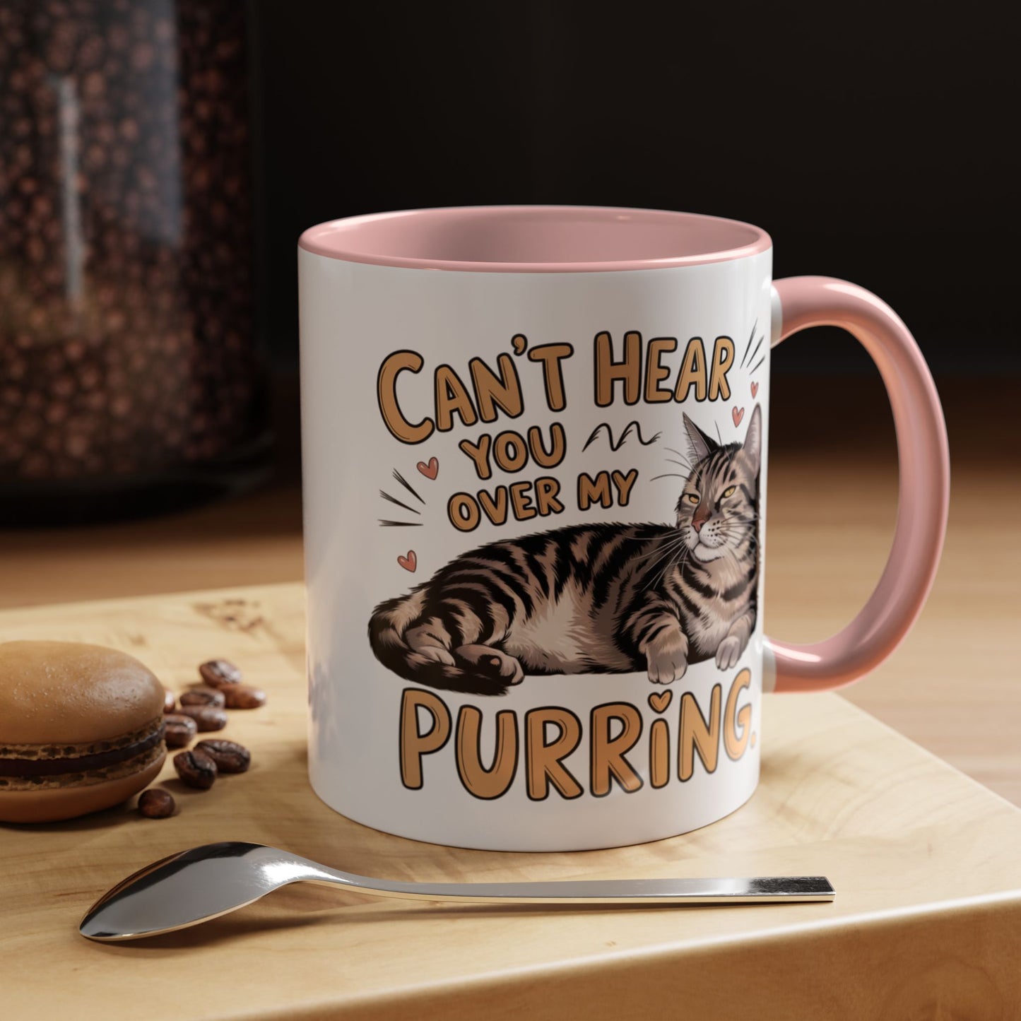 Animal Mug - Can't Hear You Over My Purring