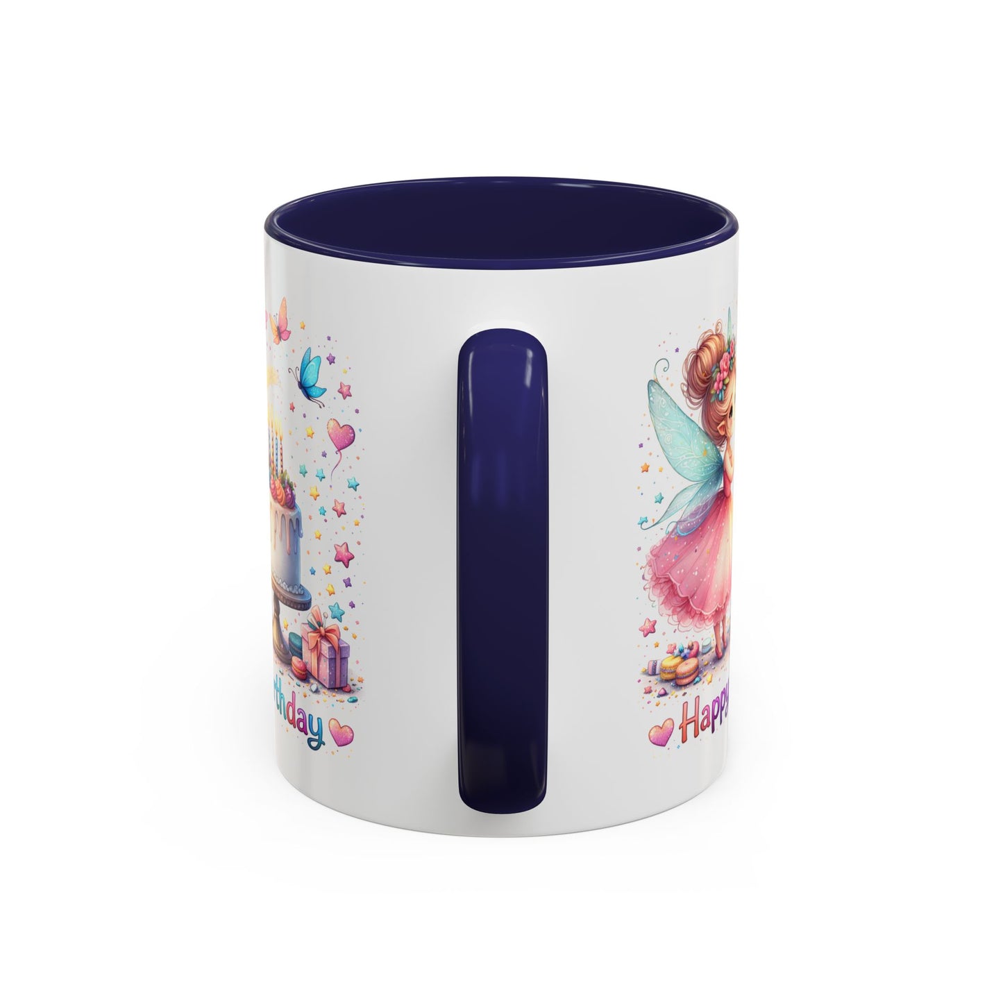 Birthday Mug - Fairy Butterflies