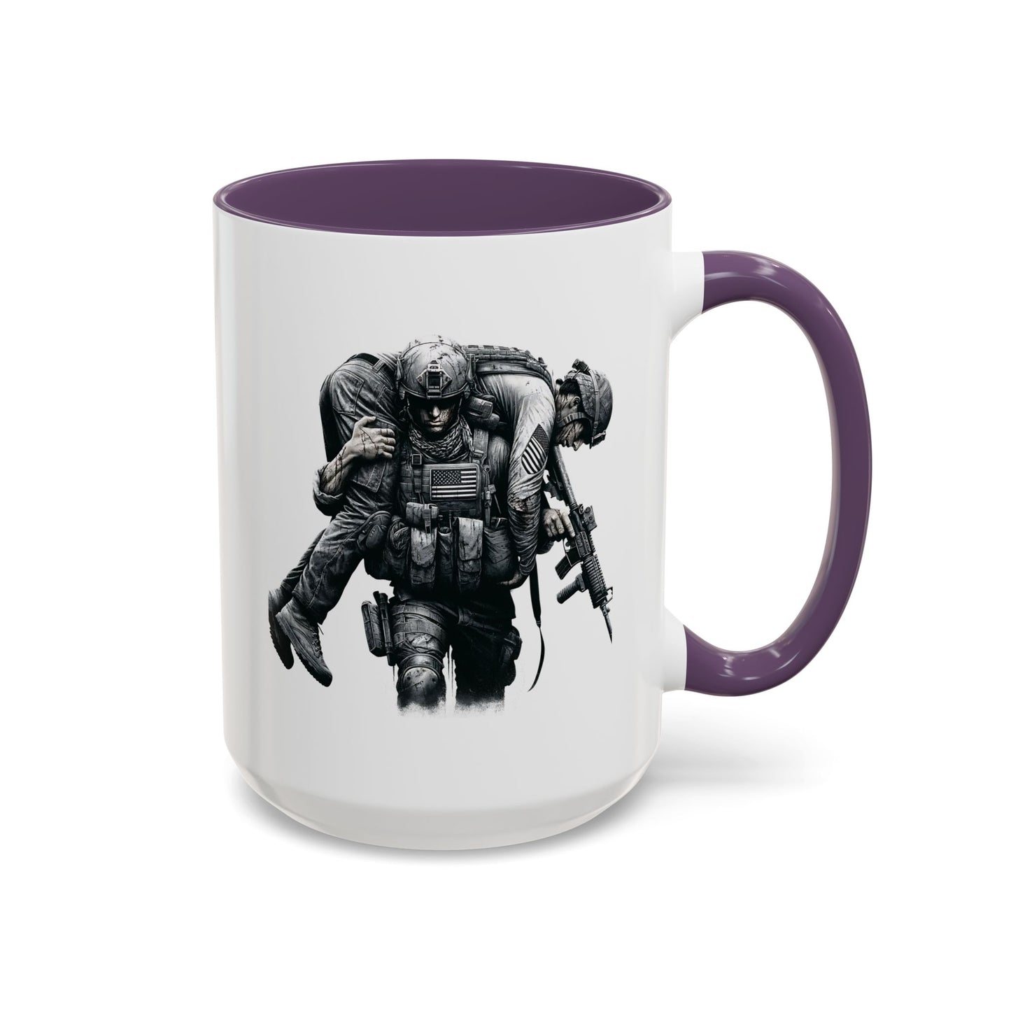 4th of July Mug - American Combat Soldiers