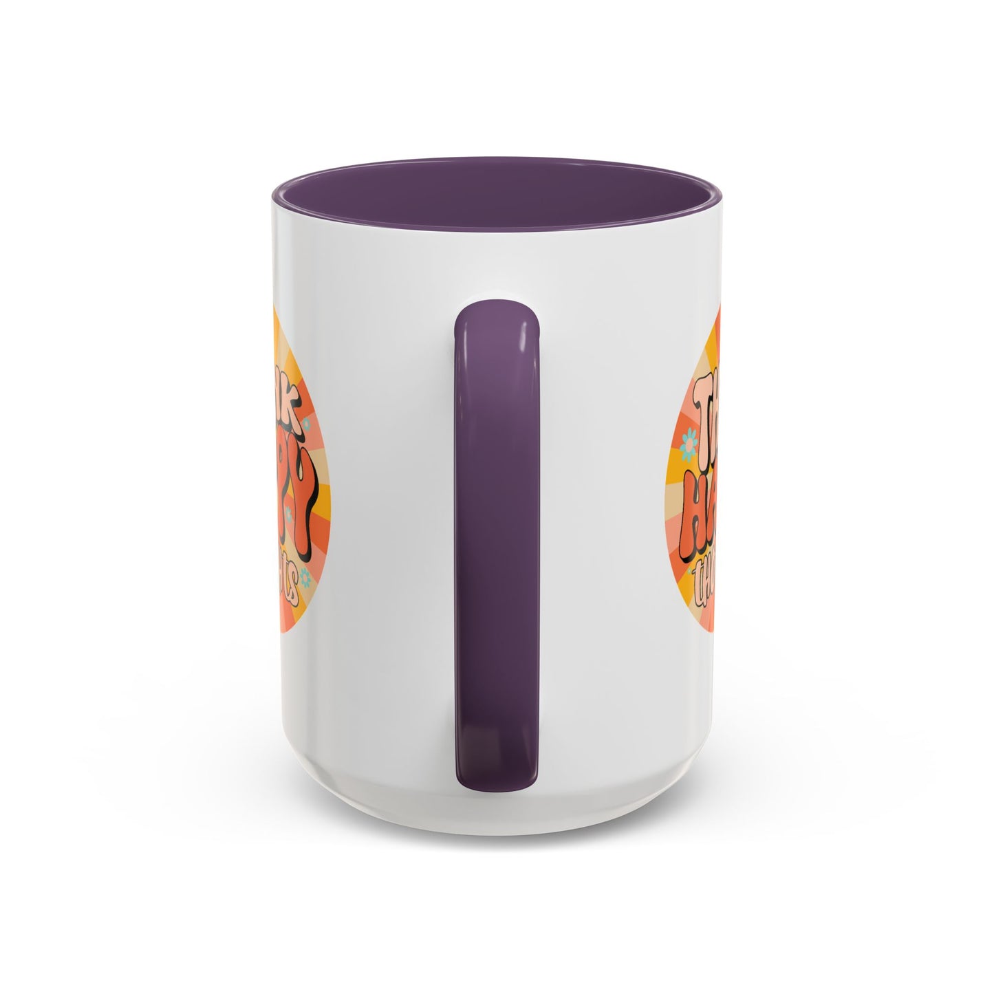 Wellness Mug - Think Happy Thoughts Hippie