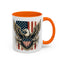 4th of July Mug - American Bald Eagle Flag 9