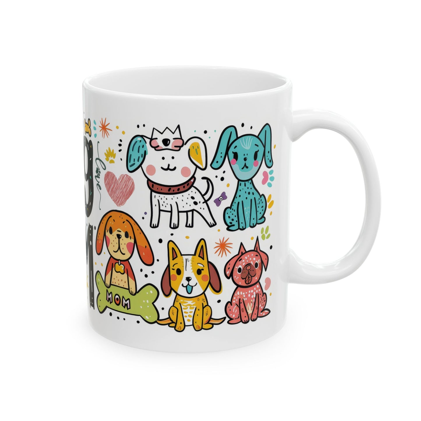 Animal Mug - Dog Mom Wrap 1