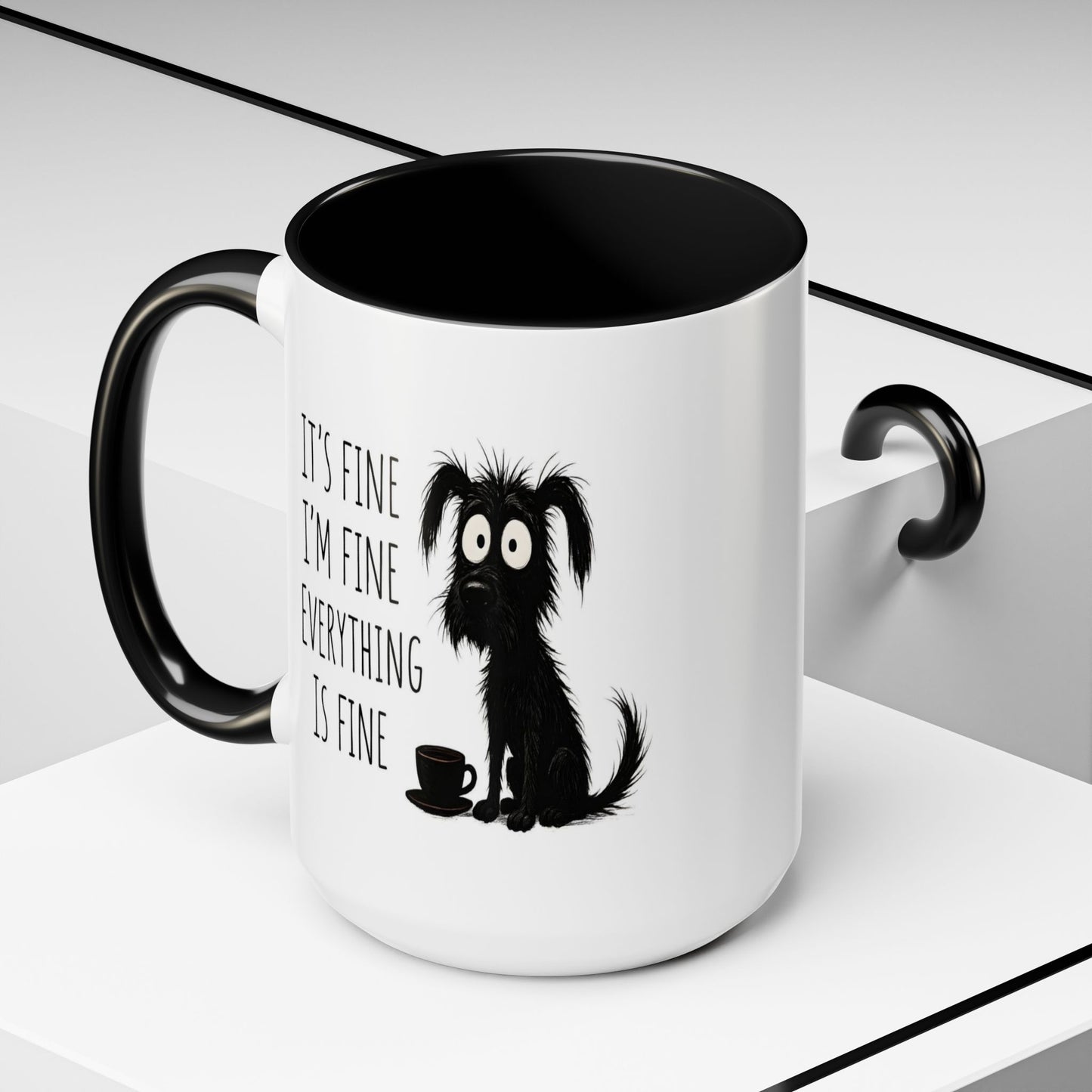 Animal Mug - It's Fine, I'm Fine