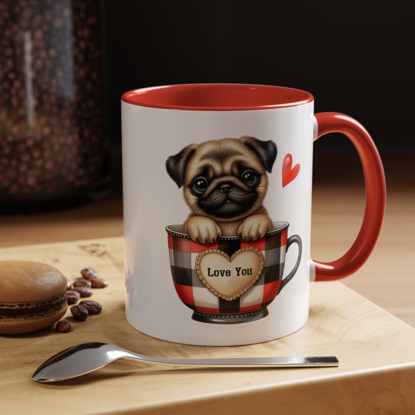 Anniversary Mug - Love You Dog Coffee Cup