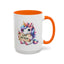 Birthday Mug - Girl Unicorn Happy Birthday Sign
