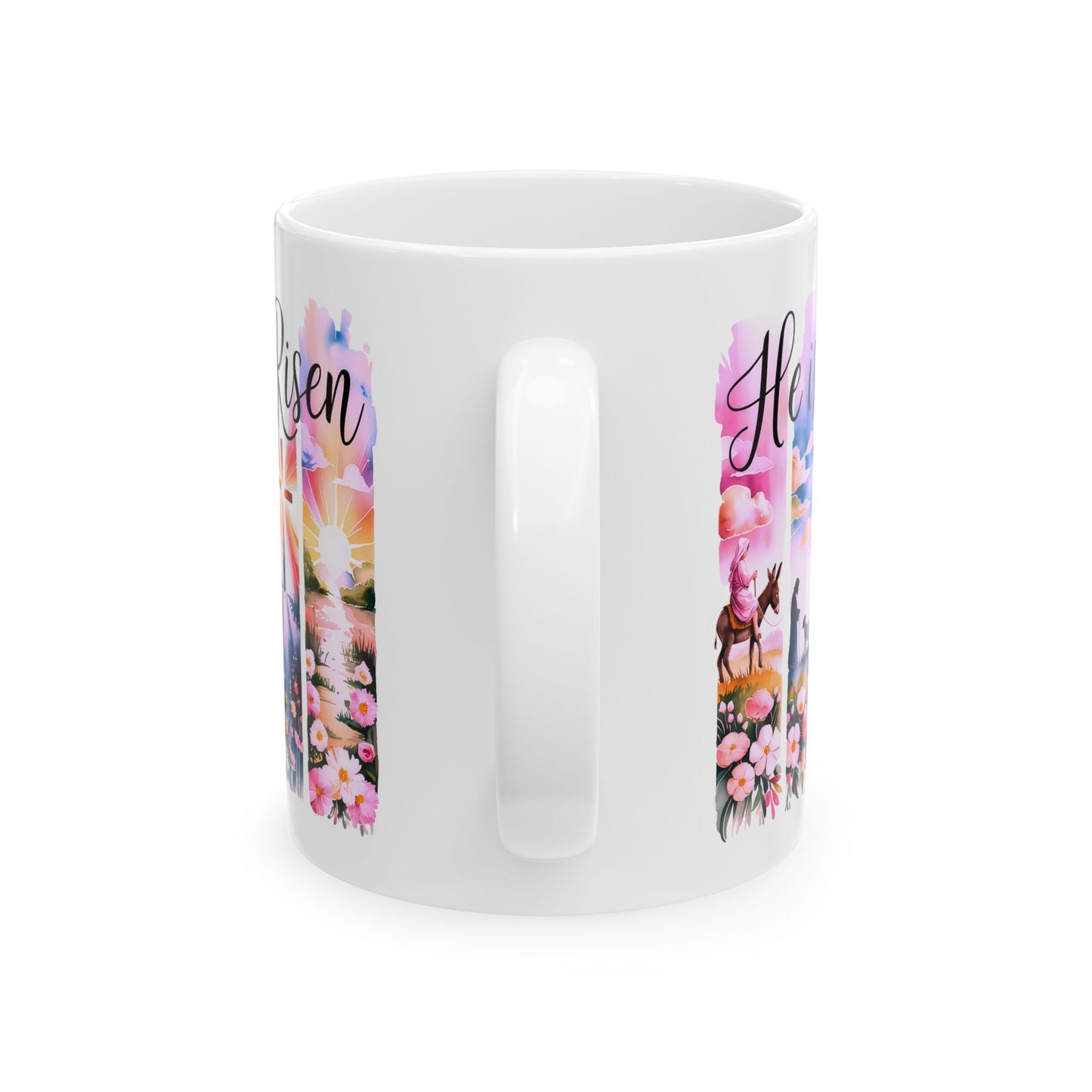 Easter Mug - He Is Risen Collage