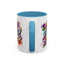 Wellness Mug - Good Vibes Only Graffiti Flowers
