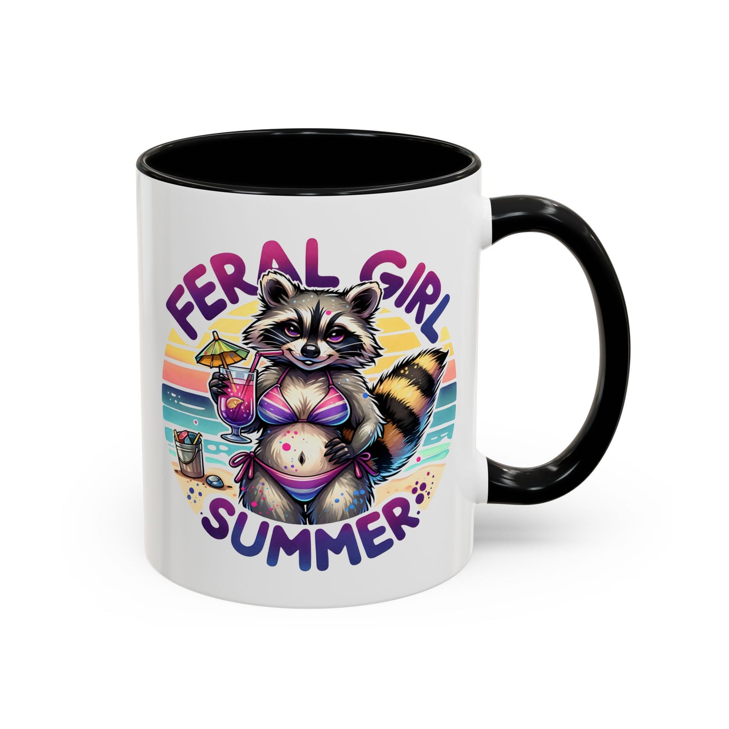 Humor Mug - Feral Girl Summer