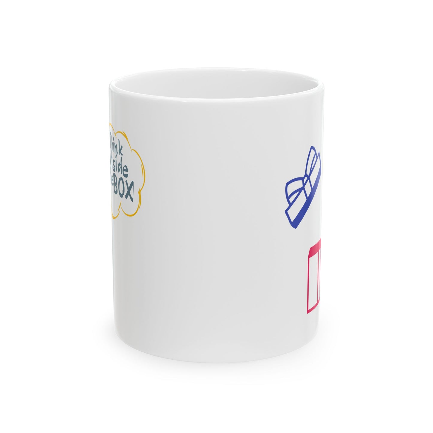 Motivation Mug - Think Outside The Box 2
