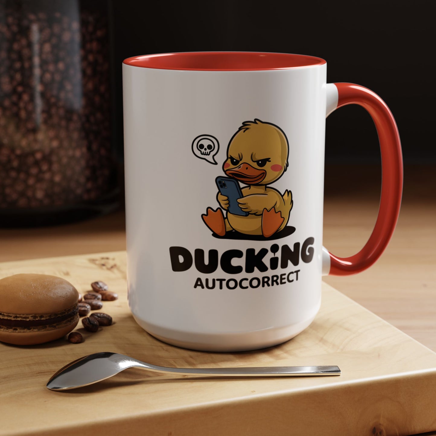 Adult Mug - Ducking Autocorrect
