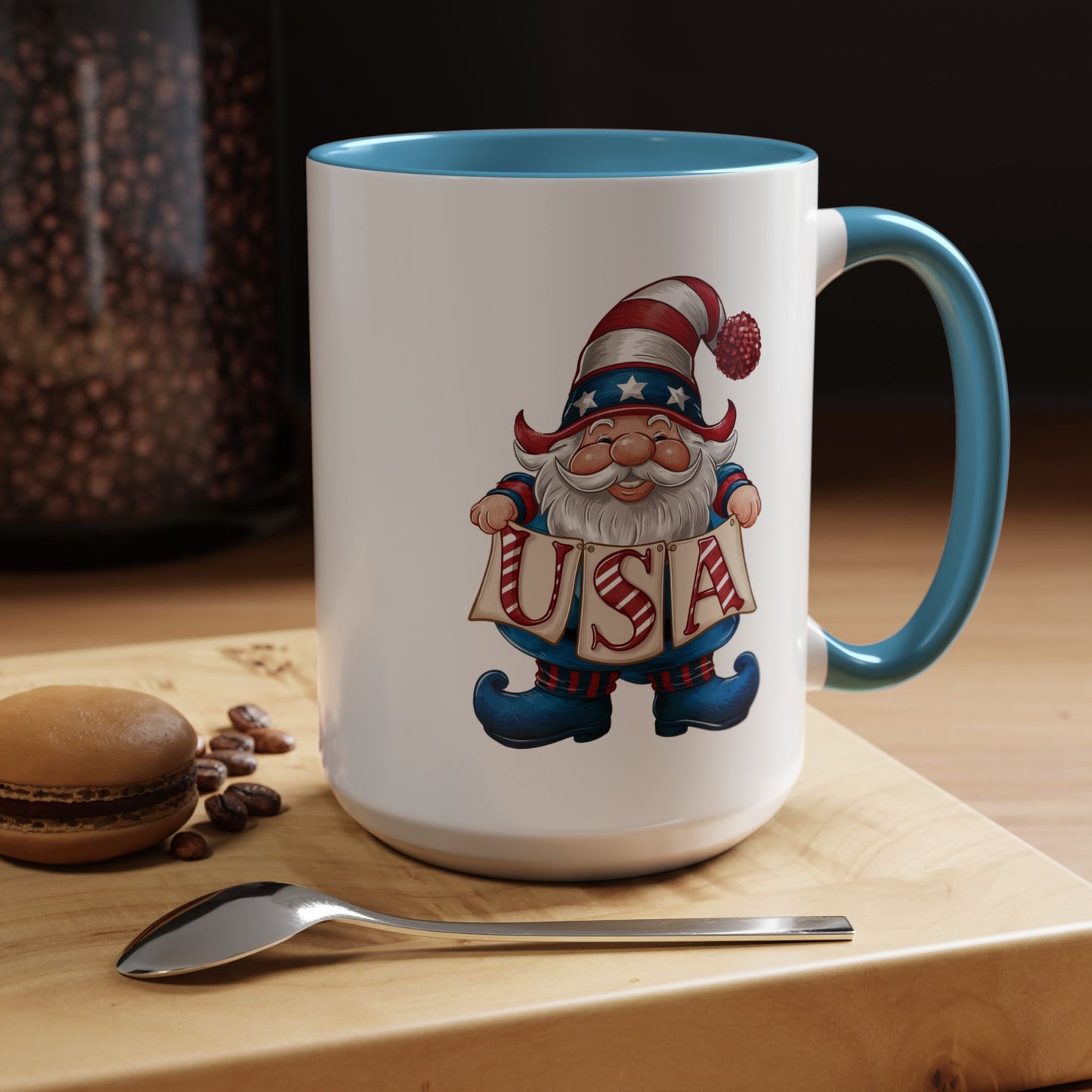 4th of July Mug - American Gnome 24