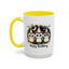 Birthday Mug - Happy Birthday Owls