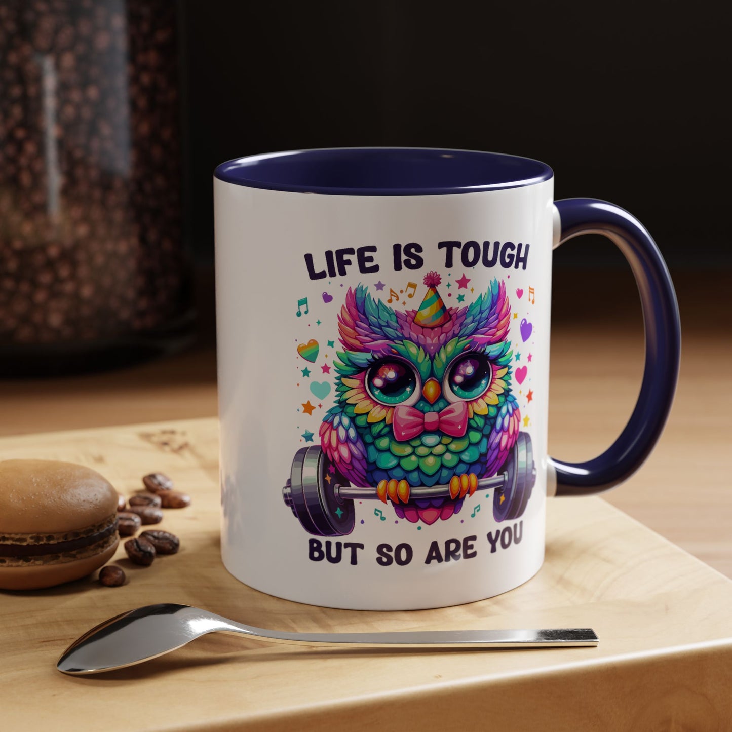 Wellness Mug - Life Is Tough Owl