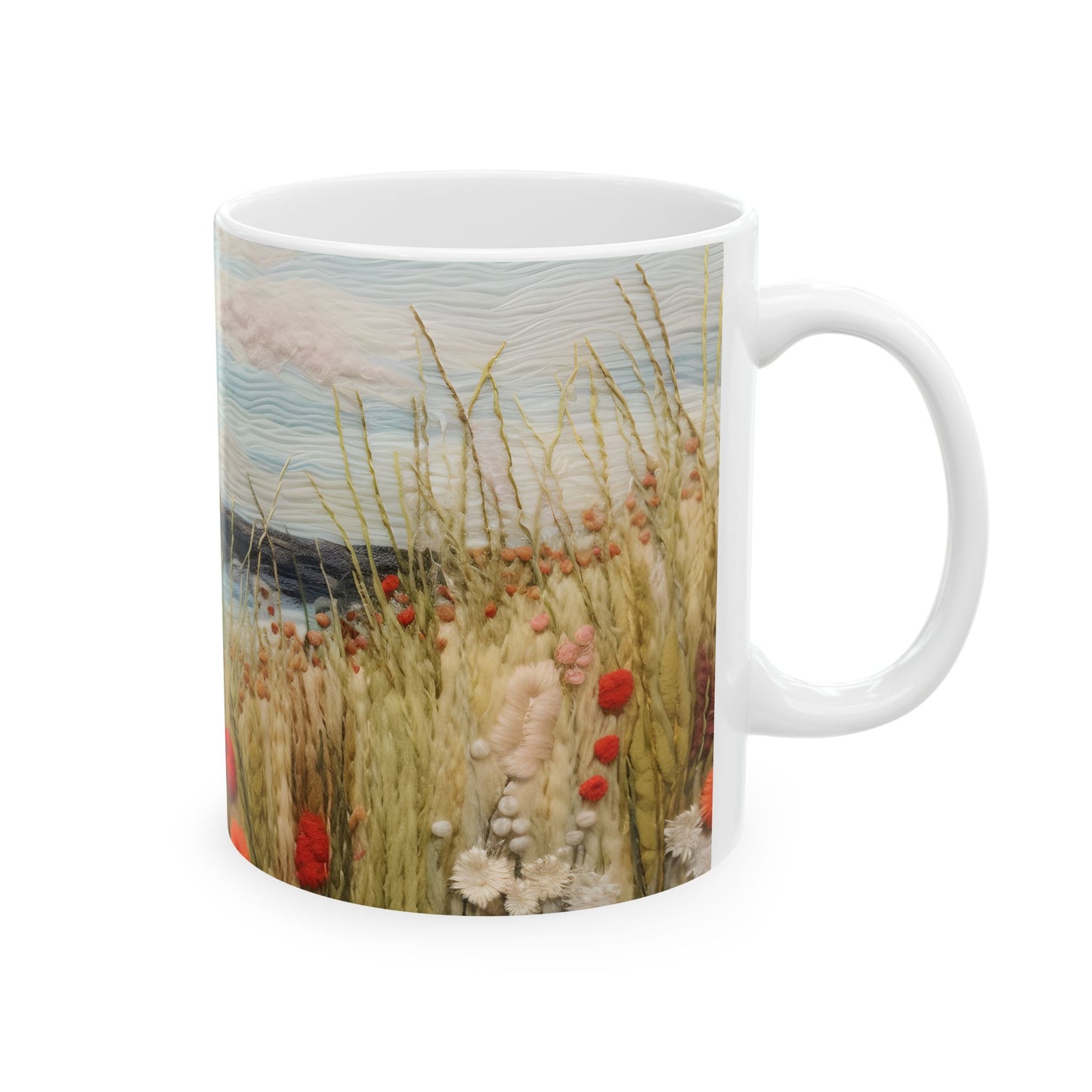 Artistic Mug - Felted Lighthouse 6