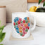 Animal Mug - Dog Paws Heart