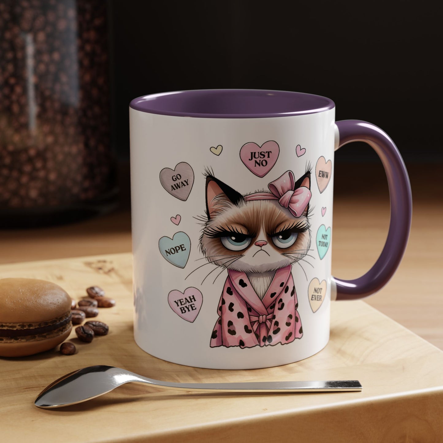 Animal Mug - Conversation Hearts